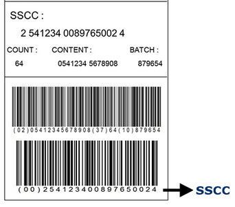 GS1 SSCC Label - Sample - Commport Communications