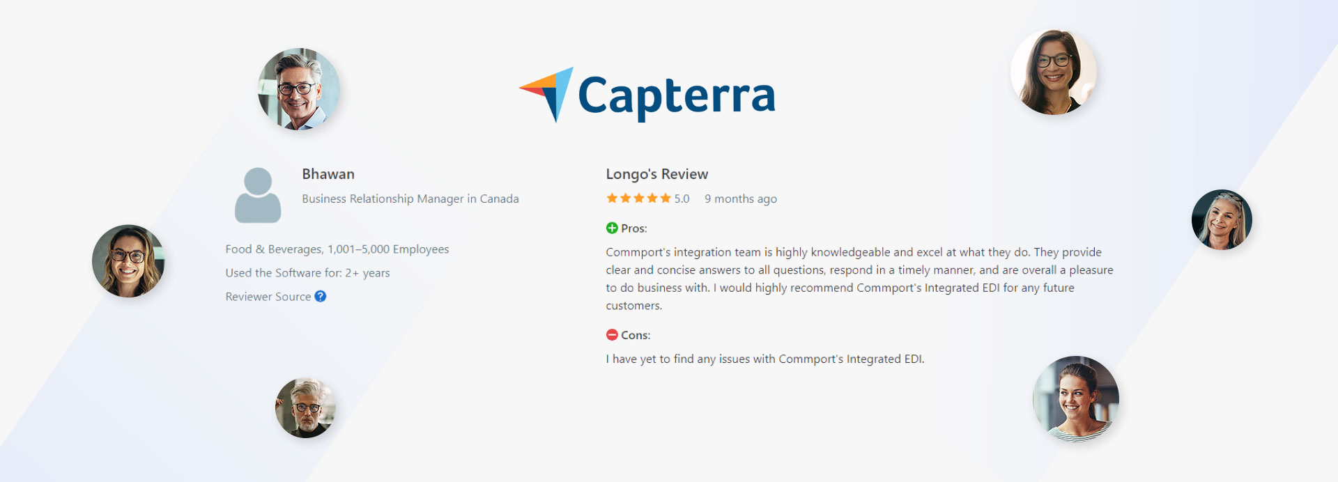 Commport Capterra Customer Review