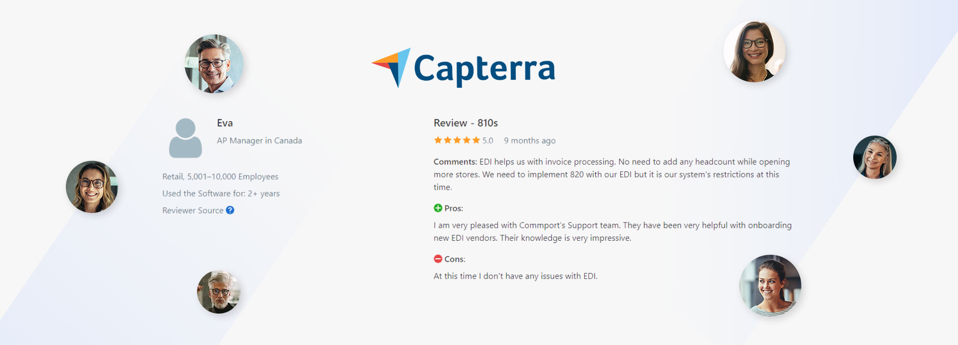 Commport Capterra Customer Review