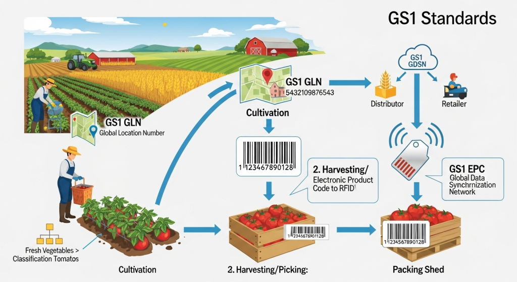 How GS1 Standards Enable Food Traceability at the Source