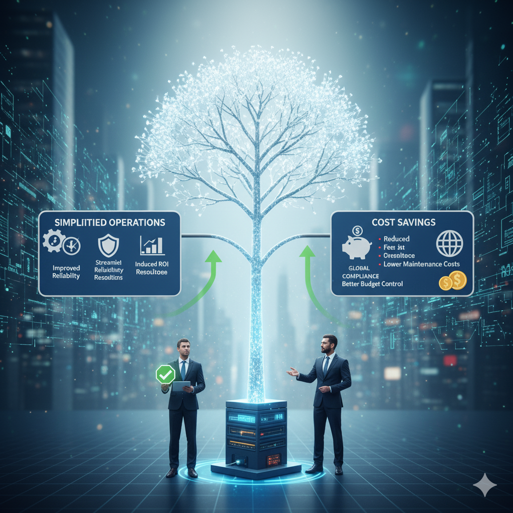 Cost and Efficiency Gains from EDI VAN Consolidation