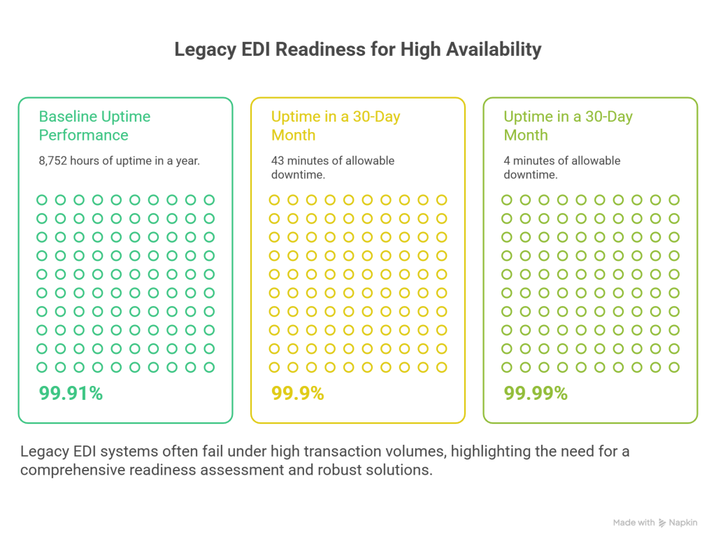 Assessing Your Current Legacy EDI Readiness for High Availability. - visual selection