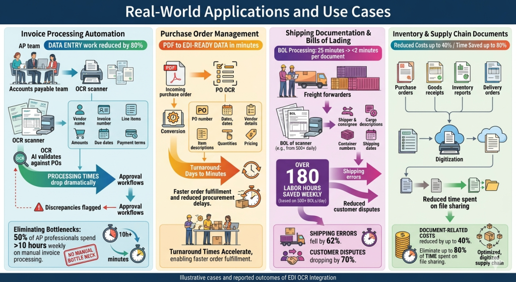 OCR EDI Real-World Applications and Use Cases
