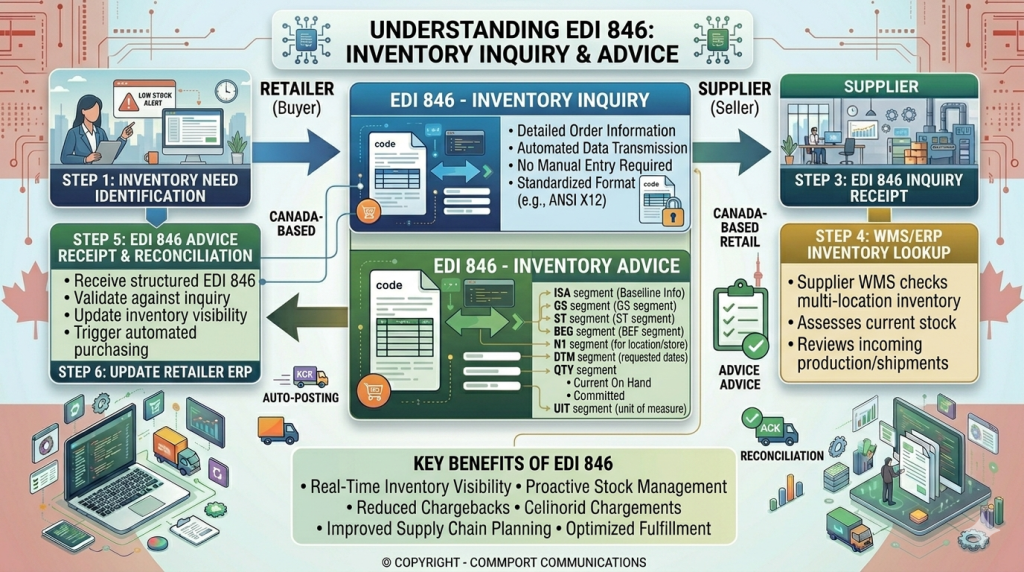 Understanding EDI 846 Inventory Inquiry and Advice