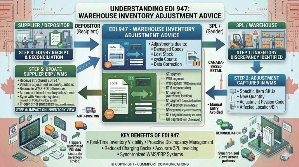 Understanding EDI 947 Warehouse Inventory Adjustment Advice